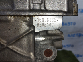 Engine BMW X5 G05 21-23 3.0T B58B30C, 34k, contact with water, wedge, emulsion, for spare parts