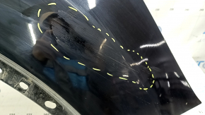 Front right wing Ford Escape MK3 13-19 black G1, dented