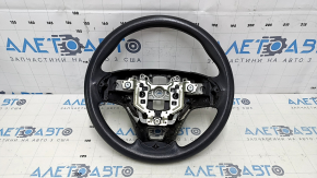 Naked steering wheel Ford Explorer 11-15 pre-rest, rubber, no buttons, worn