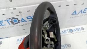 Naked steering wheel Ford Explorer 11-15 pre-rest, rubber, no buttons, worn