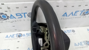 Naked steering wheel Ford Explorer 11-15 pre-rest, rubber, no buttons, worn