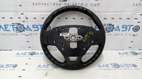 Naked steering wheel Ford Explorer 11-15 pre-rest, rubber, no buttons, worn
