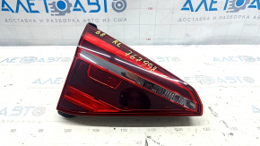 Inner taillight trunk lid left VW Passat b8 16-19 USA dark, scratches