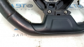 Chevrolet Camaro 16-24 steering wheel black leather, no buttons, scratches