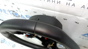 Chevrolet Camaro 16-24 steering wheel black leather, no buttons, scratches