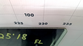 Front left door glass Audi Q5 80A 18-24 triplex