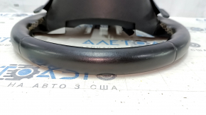 Chevrolet Camaro 16-24 steering wheel leather, black, FIFTY, scratches, abrasions, bumps
