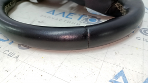 Chevrolet Camaro 16-24 steering wheel leather, black, FIFTY, scratches, abrasions, bumps