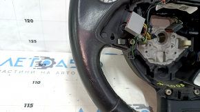 Chevrolet Camaro 16-24 steering wheel leather, black, FIFTY, without buttons and overlay, scratches, abrasions