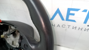 Chevrolet Camaro 16-24 steering wheel leather, black, FIFTY, without buttons and overlay, scratches, abrasions