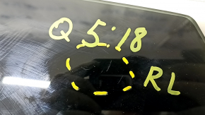 Glass of the rear left door Audi Q5 80A 18-24 tinted, scratches