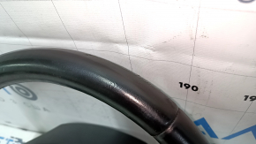 Chevrolet Camaro 16-24 steering wheel leather black, no buttons, peeling steering wheel cover, scratches, bumps