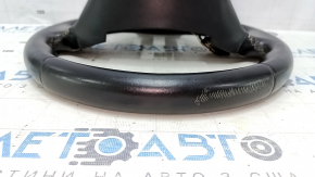 Chevrolet Camaro 16-24 steering wheel leather black, no buttons, peeling steering wheel cover, scratches, bumps