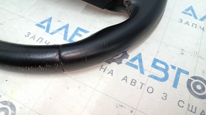 Chevrolet Camaro 16-24 steering wheel leather black, no buttons, peeling steering wheel cover, scratches, bumps