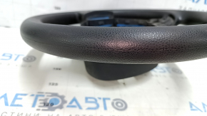 Naked steering wheel VW Passat b7 12-15 USA black rubber, no button, scratches