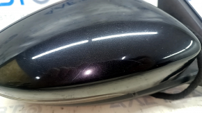 Side mirror right VW Passat b8 16-19 USA BSM, black, turn signal, 10+2 pins, scratches