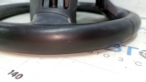 Chevrolet Camaro 16-24 steering wheel black, without buttons and overlay, steering wheel coating peeled off, scratches, dent, needs cleaning
