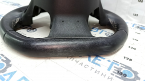 Chevrolet Camaro 16-24 steering wheel black, without buttons and overlay, steering wheel coating peeled off, scratches, dent, needs cleaning