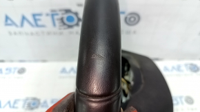 Naked steering wheel Chevrolet Volt 11-15 leather black, with graphite overlay, without buttons, scratches