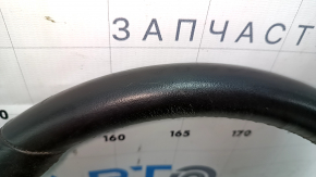 Naked steering wheel Chevrolet Volt 11-15 leather black, with graphite overlay, without buttons, scratches