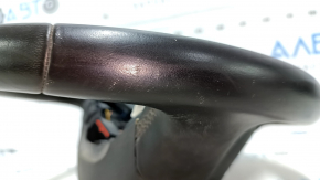 Naked steering wheel Chevrolet Volt 11-15 leather black, with graphite overlay, without buttons, scratches