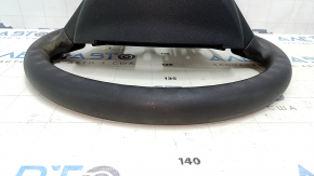 Naked steering wheel Toyota Prius V 12-17 rubber black, worn, needs cleaning