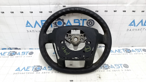 Naked steering wheel Toyota Prius V 12-17 rubber black, worn, needs cleaning