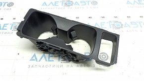 Cup holders Ford Escape MK3 17-19 black, with backlight, scratches