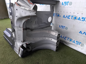 Front right body pillar Tesla Model S 12-15 pre-rest RWD aluminum panel, gray