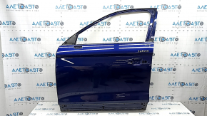 Door bare front left Audi Q5 80A 18-24 blue LX5H