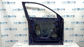 Door bare front left Audi Q5 80A 18-24 blue LX5H