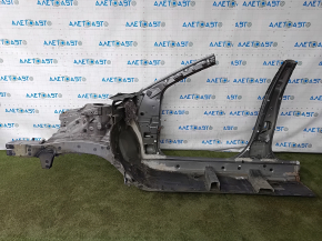 Front right quarter Toyota Camry v55 15-17 usa, graphite, on the body, dented