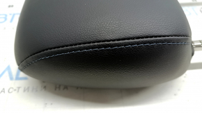 Headrest front right Chevrolet Volt 16 - leather black, blue stitching