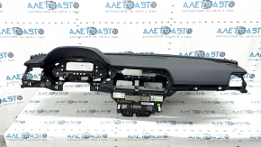 Torpedo front panel with AIRBAG Audi Q5 80A 18-19 black for projection, Bang & Olufsen