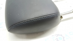 Headrest front left Chevrolet Volt 16 - leather black, blue stitching