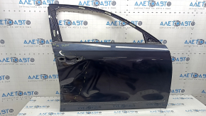 Door bare front right VW Passat b8 16-19 USA, black LC9X, dented