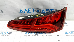 Right lamp Audi Q5 80A 18-20 LED, scratches