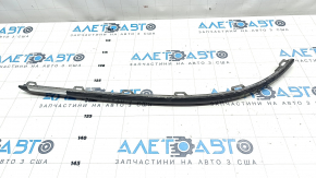 Rear bumper molding left VW Passat b8 16-19 USA chrome, painted, paint peeled