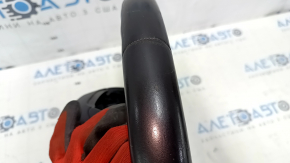 Steering wheel bare Acura ILX 13-15 leather, black, with pads, worn, scratches