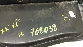 Hood-wing seal left BMW X1 F48 16-22 broken fasteners, dried out
