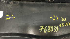 Hood-wing seal right BMW X1 F48 16-22 broken fasteners, dried out