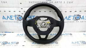 Bare steering wheel Honda Accord 18-22 rubber, black, with rear pads