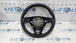 Bare steering wheel Honda Accord 18-22 rubber, black, with rear pads, without petals, butt