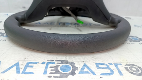 Bare steering wheel Honda Accord 18-22 rubber, black, with rear pads, without petals, butt