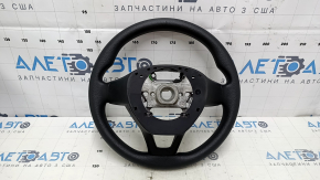 Bare steering wheel Honda Accord 18-22 rubber, black, with rear pads, without petals, butt