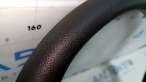 Bare steering wheel Honda Accord 18-22 rubber, black, with rear pads, without petals, butt
