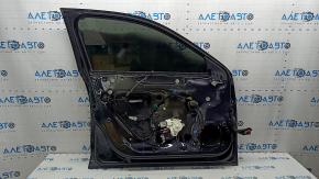 Door bare front left VW Passat b8 16-19 USA, black LC9X, bumpers