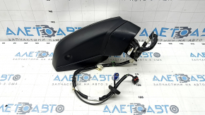 Side mirror right Audi Q5 80A 18-24 turn signal, auto-dimming, heated, BSM, camera, 15+4 pins, aluminum, sand, melted