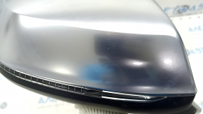 Side mirror right Audi Q5 80A 18-24 turn signal, auto-dimming, heated, BSM, camera, 15+4 pins, aluminum, sand, melted