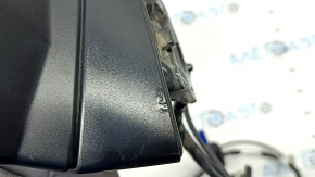 Side mirror right Audi Q5 80A 18-24 turn signal, auto-dimming, heated, BSM, camera, 15+4 pins, aluminum, sand, melted